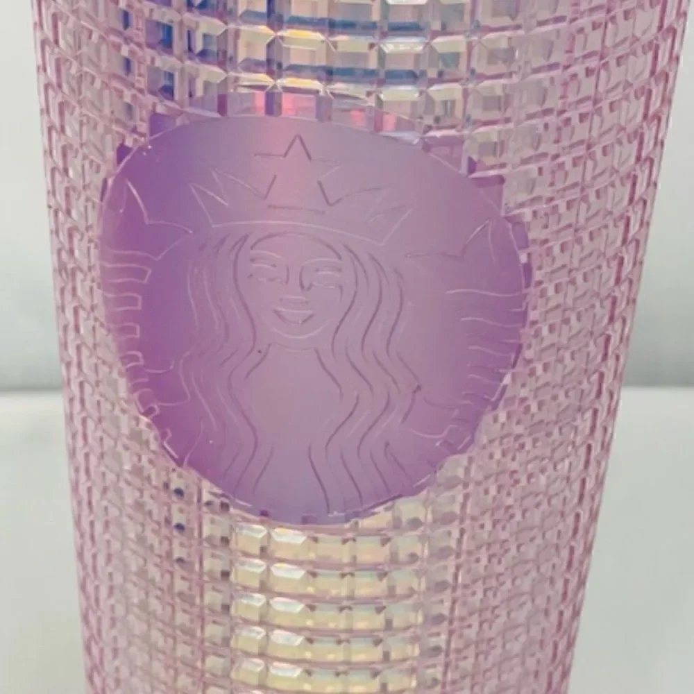 Starbucks Summer 2021 Purple Blue Ombre Studded Venti Tumbler Cup 24 fl oz Good